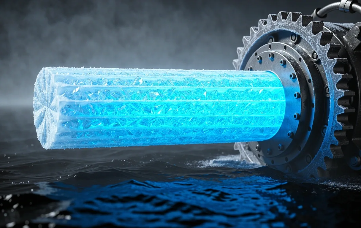 Ice structural visualization